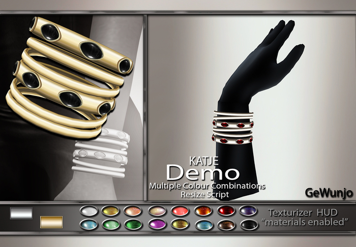 GeWunjo : KATJE bracelets DEMO