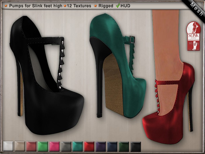 DN Mesh CowGirl Boots w HUD