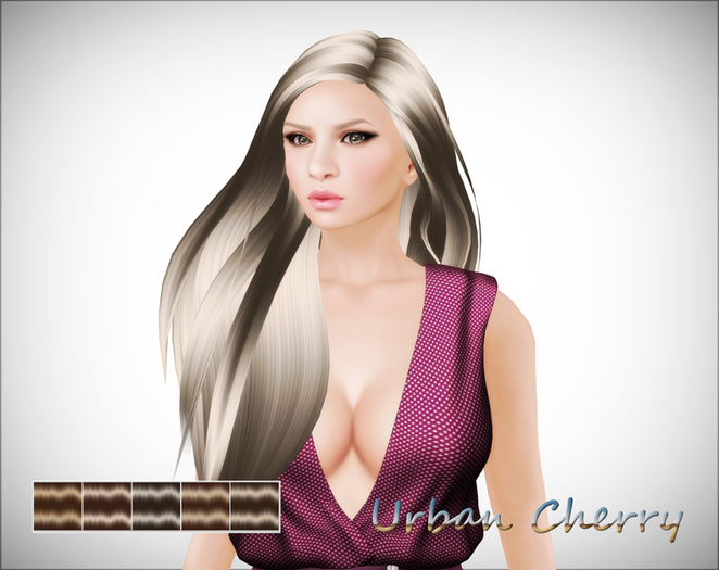 ***Urban Cherry*** Bettina Hair Shine - Light Browns