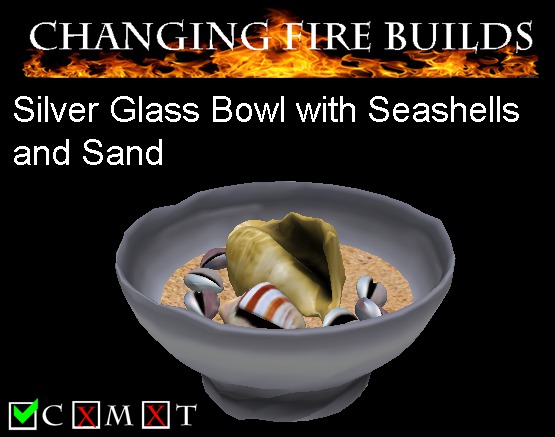 AP - Sea Shell Bowl Silver Metal