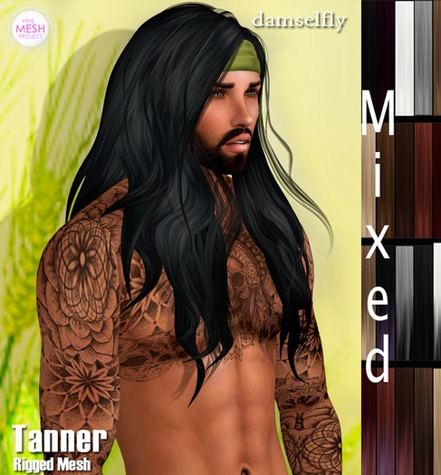 *~*Damselfly*~*Tanner Rigged-Mesh Mixed Pack