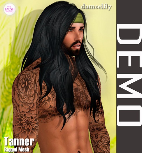 *~*DEMO*~*Damselfly*~*Tanner Rigged-Mesh