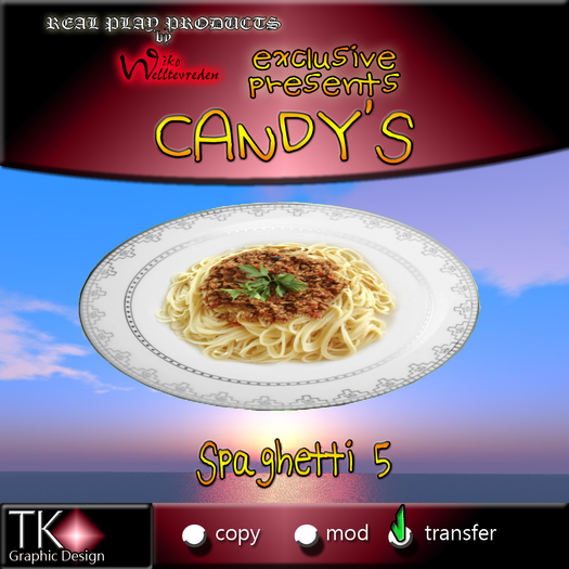 CANDYs * Spaghetti 5 - Exclusive Pasta [G&S]