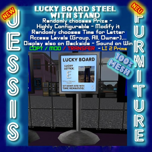 Lucky Board Black Copy Box