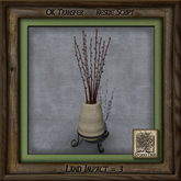 Clay and Willows Vase CG