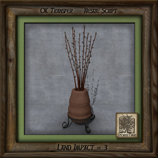 Clay and Willows Vase CJ
