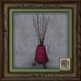 Clay and Willows Vase CQ