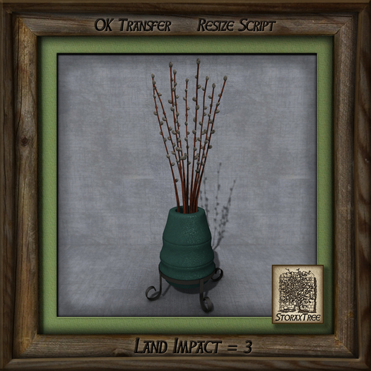 Clay and Willows Vase CL