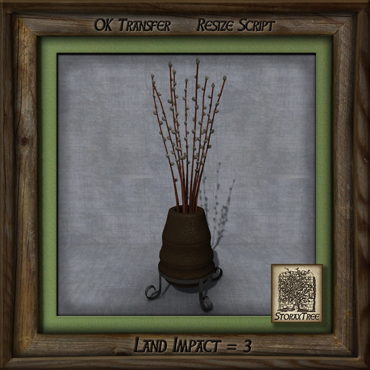 Simple Elegance Pine Mission Planter B