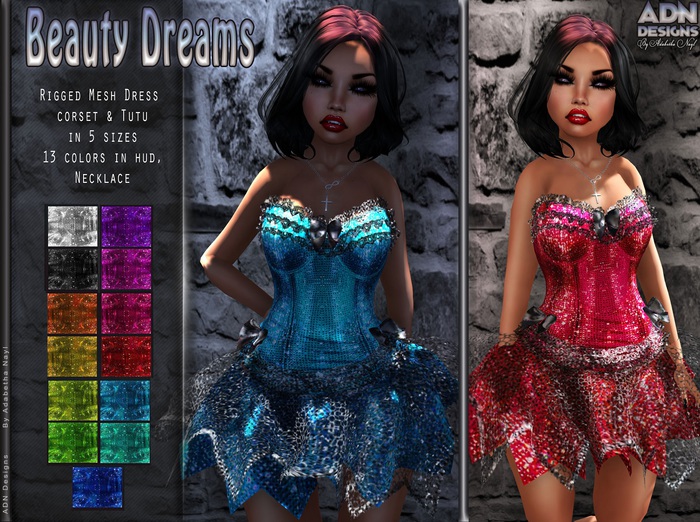 [ADN] DEMO BEAUTY DREAMS (100% MESH) (Wear to Unpack )