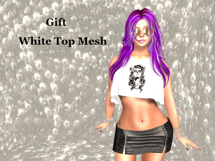 Gift: White Top Mesh