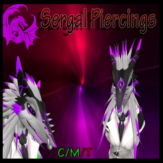 Sergal Piercings
