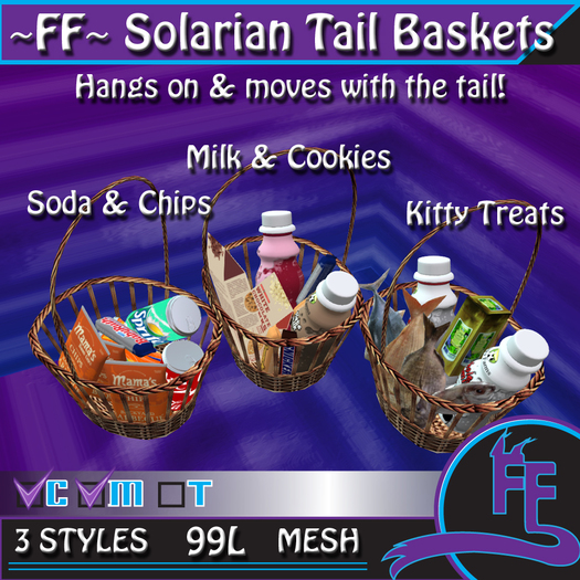 ~FF~ Solarian Tail Baskets