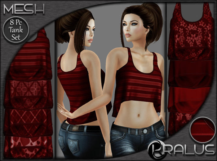 ::KRALUS:: Mesh : Tank Set : Reds 