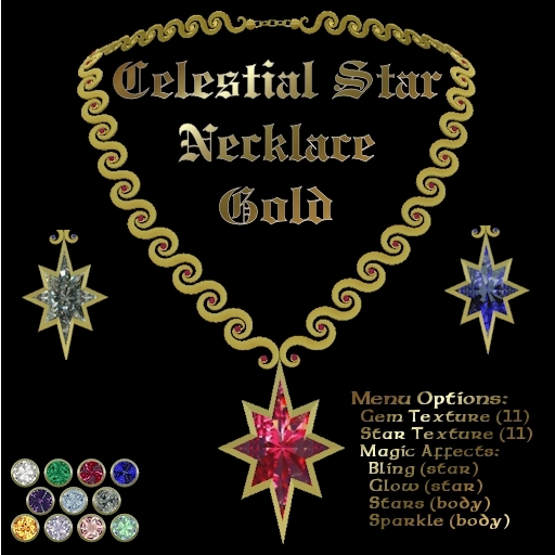 Ashira's Celestial Star Necklace - Gold