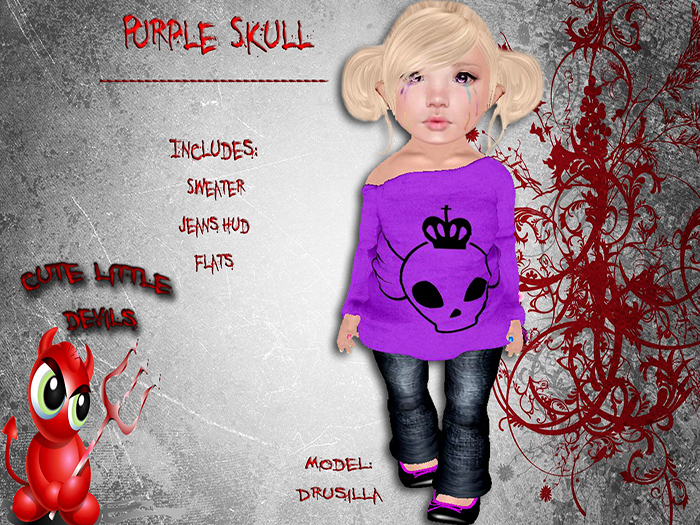 CLD Purple Skull