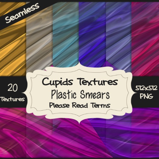 *Cupids Textures * 20 PLASTIC SMEARS