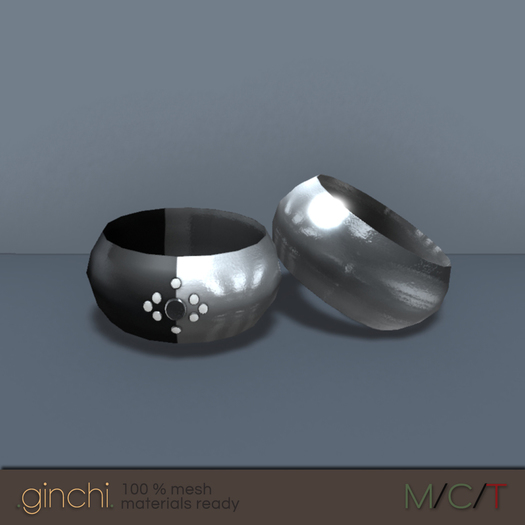 .ginchi. Amore Bangle - Monochrome