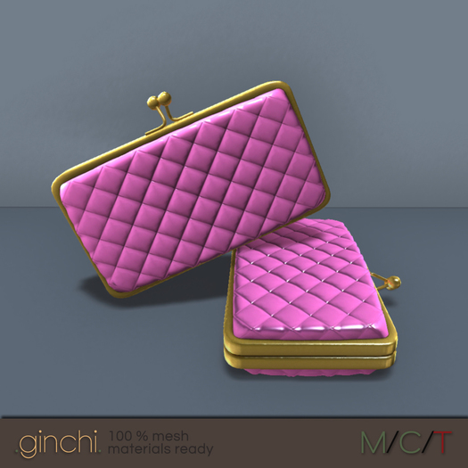 .ginchi. Amore Clutch - Pink