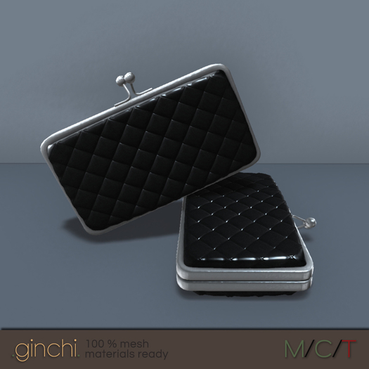 .ginchi. Amore Clutch - Monochrome
