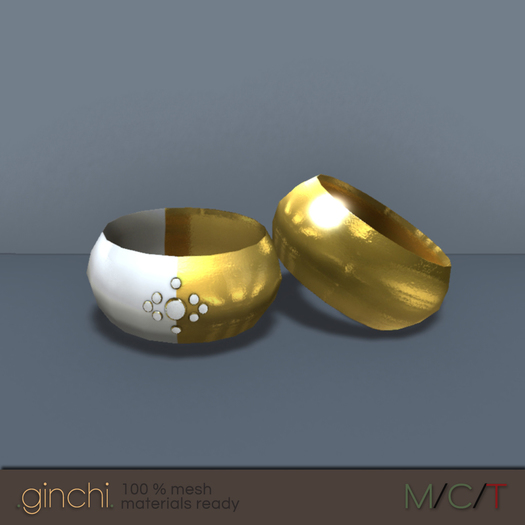 .ginchi. Amore Bangle - White