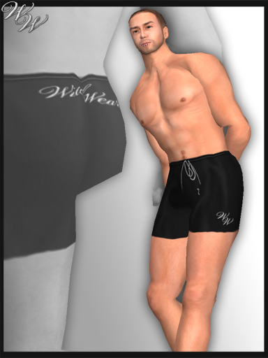 WW - Mens Swimshorts - Black