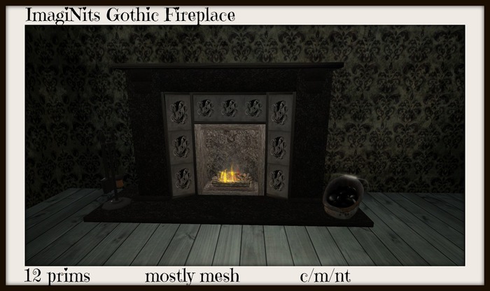 ImagiNits Gothic Fireplace