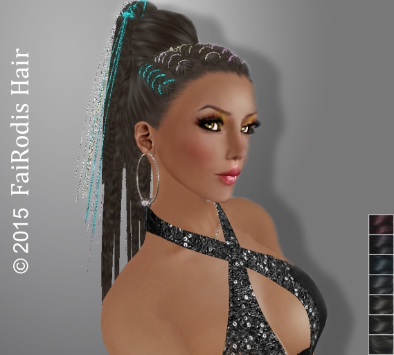 FaiRodis Princes of Amazons hair black1 _WITH_SURPRISE