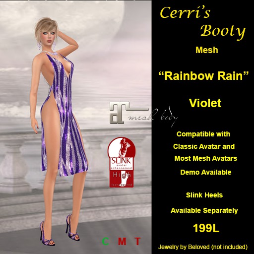 Cerri's Rainbow Rain Sapphire
