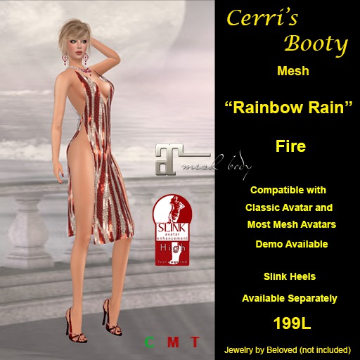 Cerri's Rainbow Rain Sapphire