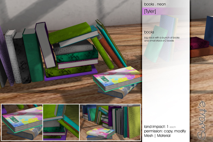 Sway's [Tyler] Books . neon