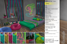 Sway's [Tyler] Bedroom Set . neon / Adult