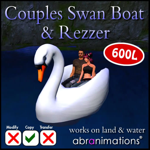 Couples Swan Boat & Rezzer