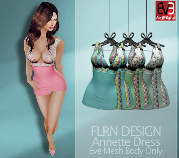 [FLRN] Annette Dress - V2 Fatpack