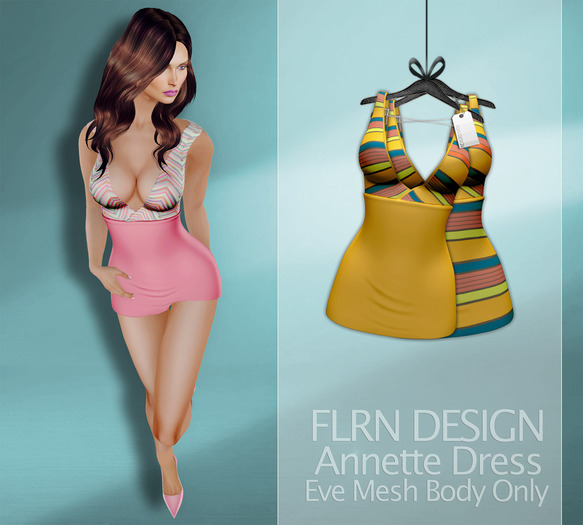 [FLRN] Annette Dress - V1 Yellow