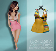 Annette Dress - V1 Yellow