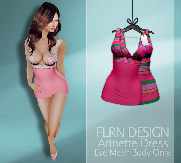 [FLRN] Annette Dress - V1 Pink
