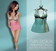 [FLRN] Annette Dress - V2 Aqua