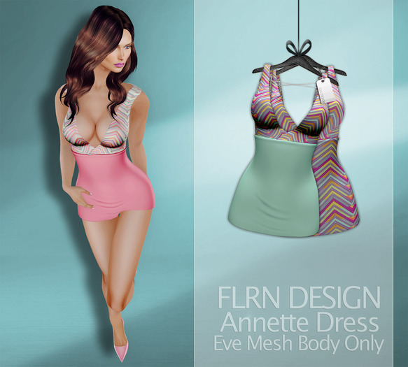 [FLRN] Annette Dress - V3 Mint