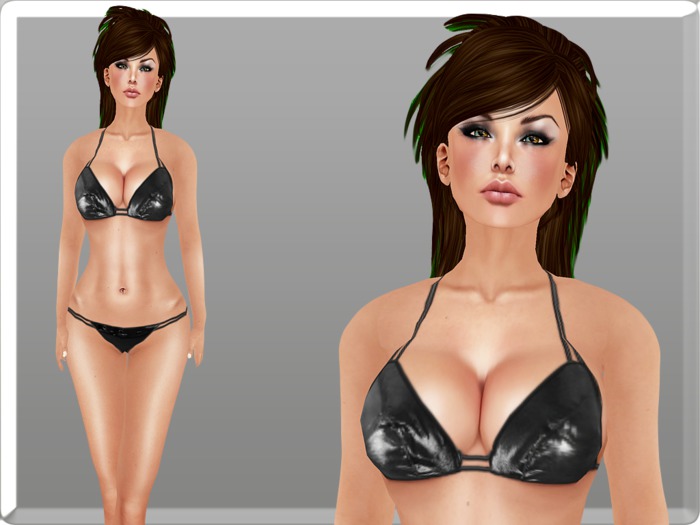 Alli Black Bikini