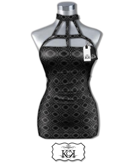 :::KC::: Night Dress Black
