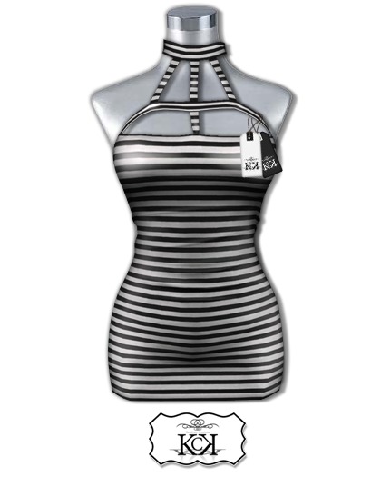 :::KC::: Night Dress Stripes
