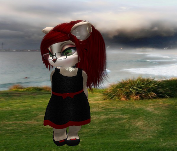 ~SugarPaws~ Dinky Lady Bug Classic Summer Dress