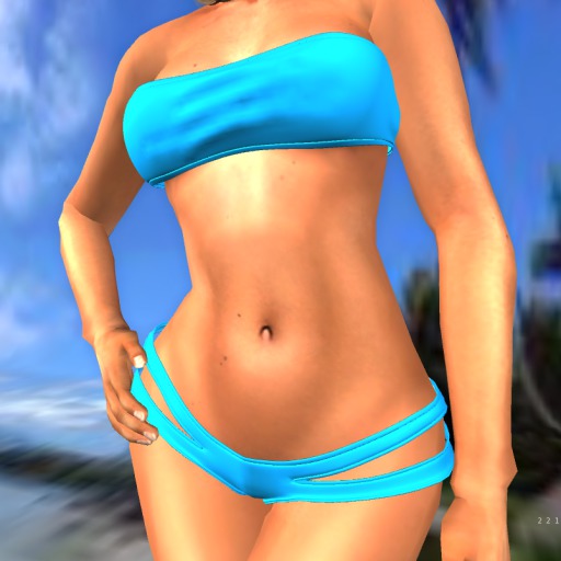 Bikini bleu azur FVC