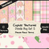 *Cupids Textures * 10 DOODLE BUG SET 5