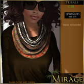 =Mirage= Animal Prints Scarf DEMO (wear & touch)