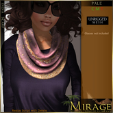 =Mirage= Animal Prints Scarf DEMO (wear & touch)