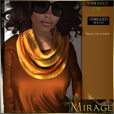 =Mirage= Animal Prints Scarf DEMO (wear & touch)
