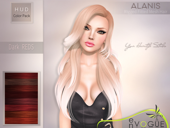 enVOGUE - HAIR Alanis - Dark Reds