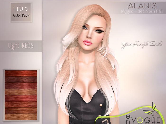 enVOGUE - HAIR Alanis - Light Reds